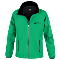 R231M Softshell jacket with printed sleeves