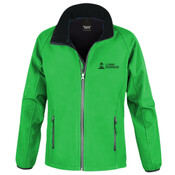 R231M Softshell jacket with printed sleeves