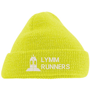 Lymm Running Club Reflective beanie 